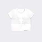 Faith-based Christian crop tee of a cross leading through a maze